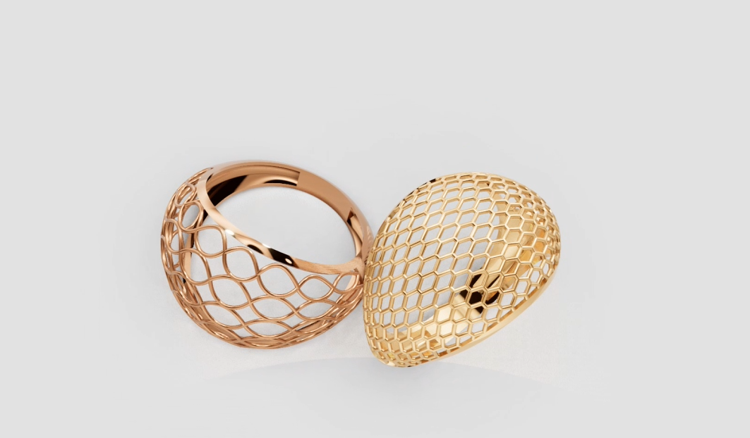 Taşsız Füzyon Yüzük Modeli Tasarım Serisi-1